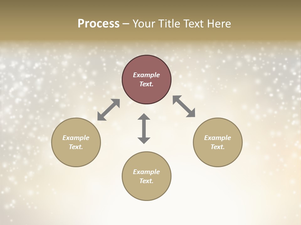 Blur Background Glass PowerPoint Template