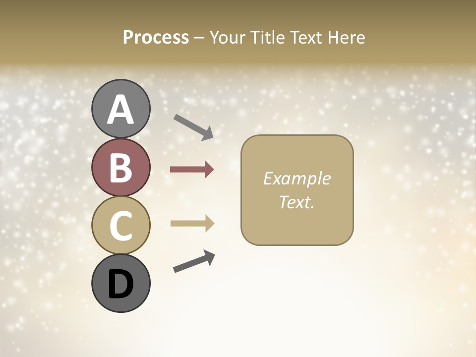 Blur Background Glass PowerPoint Template