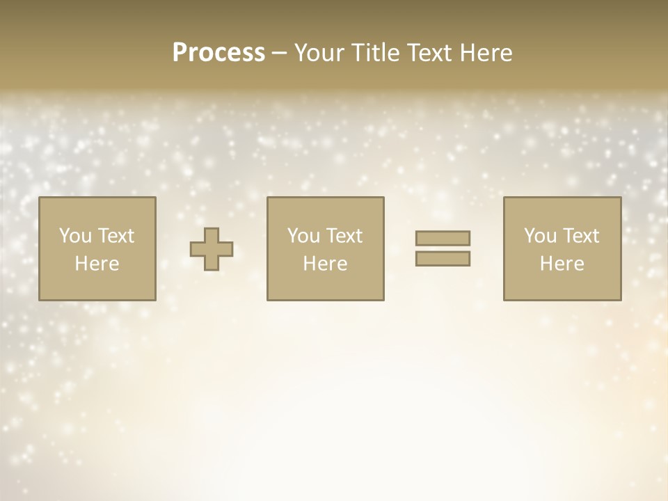 Blur Background Glass PowerPoint Template