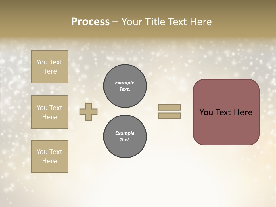 Blur Background Glass PowerPoint Template