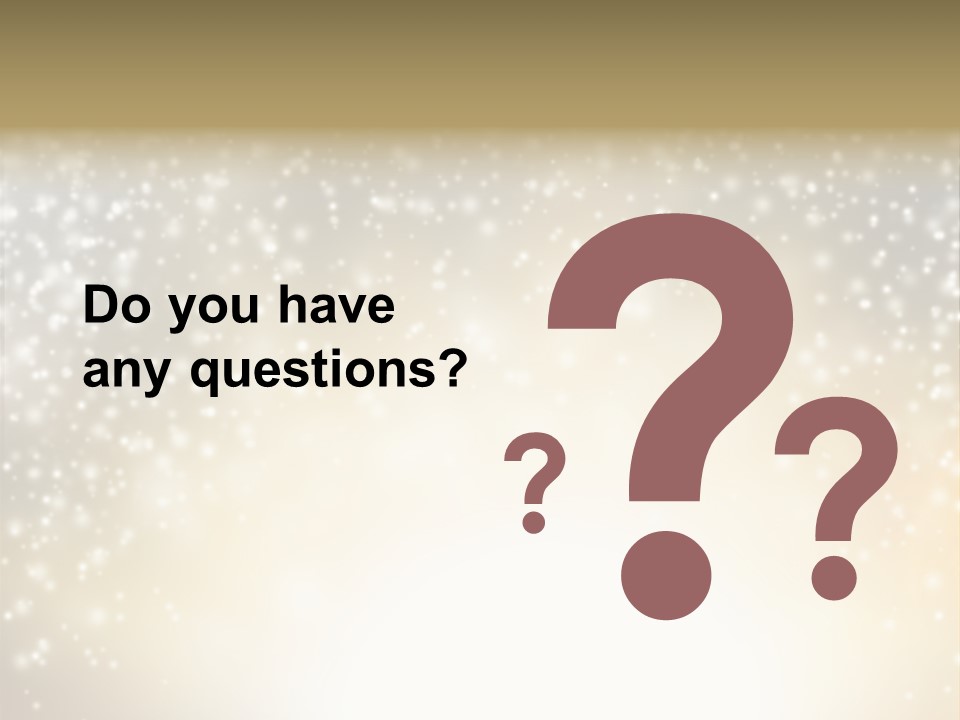 Blur Background Glass PowerPoint Template