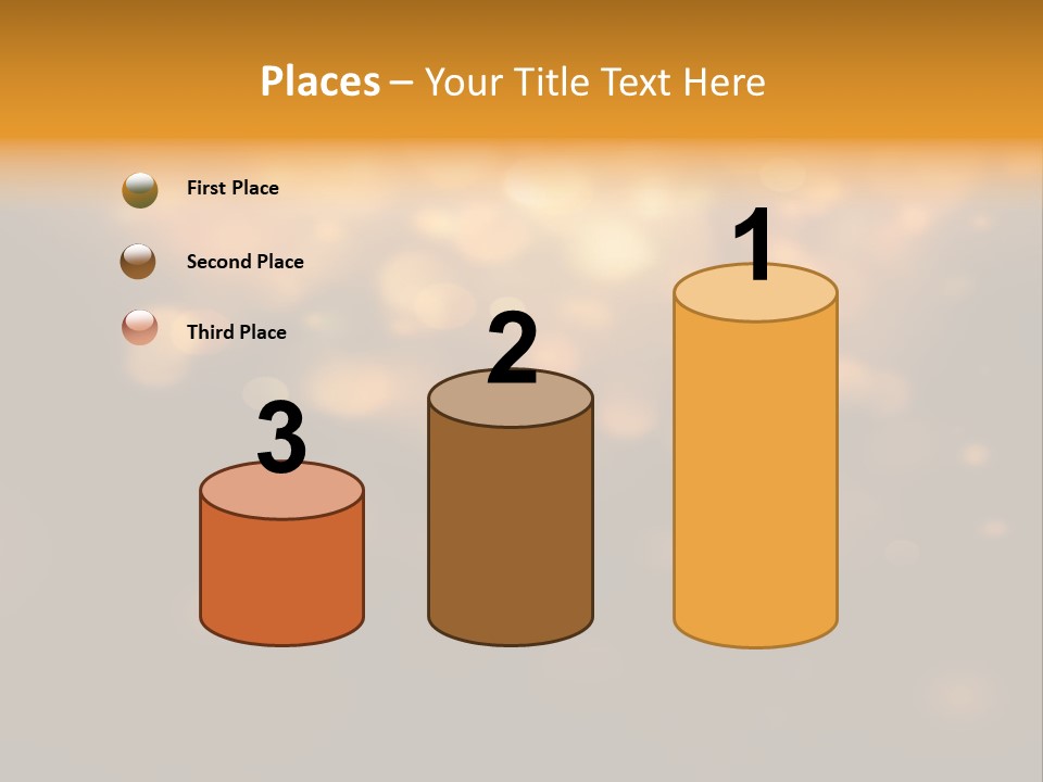 Gold Merry Brown PowerPoint Template