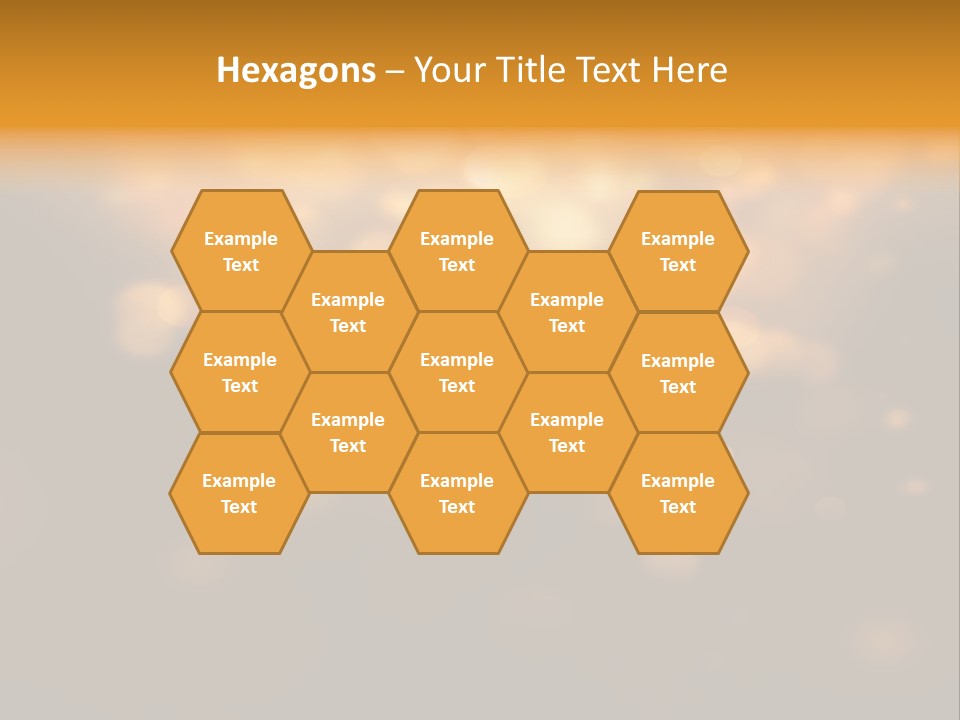 Gold Merry Brown PowerPoint Template