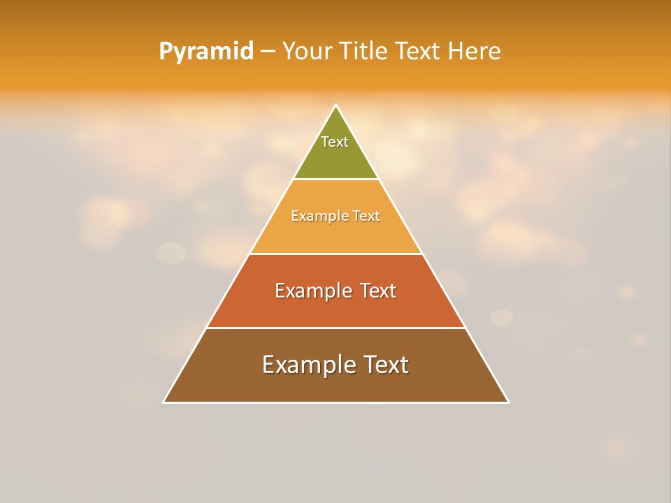 Gold Merry Brown PowerPoint Template