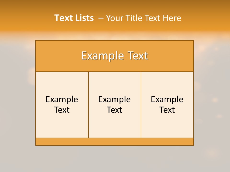 Gold Merry Brown PowerPoint Template