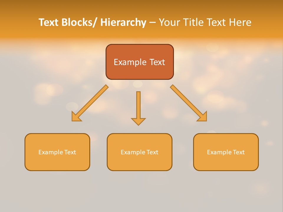 Gold Merry Brown PowerPoint Template