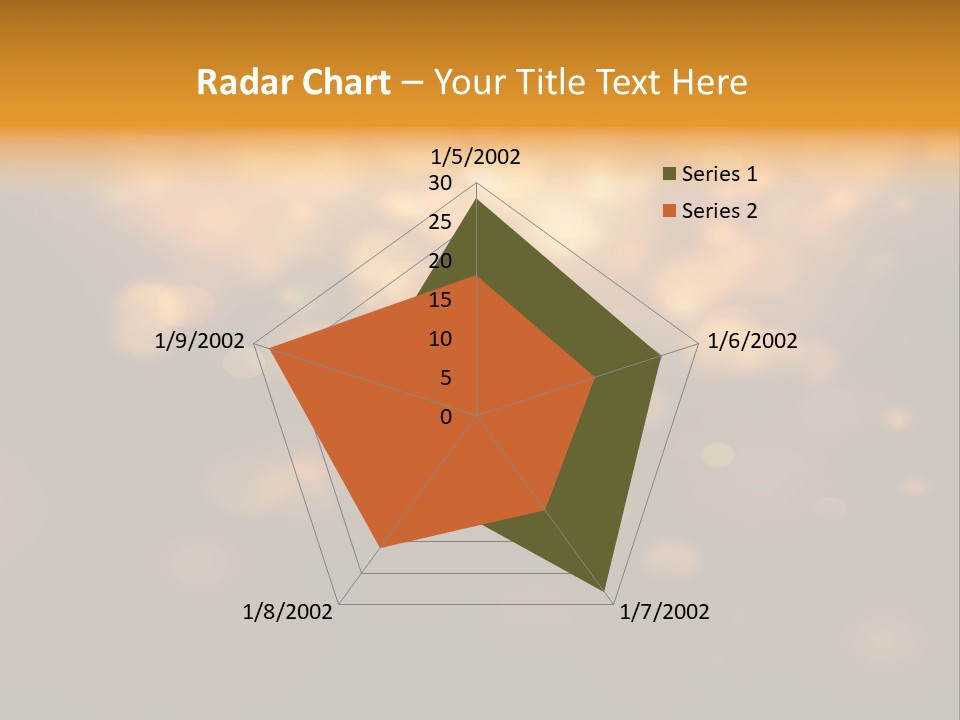 Gold Merry Brown PowerPoint Template