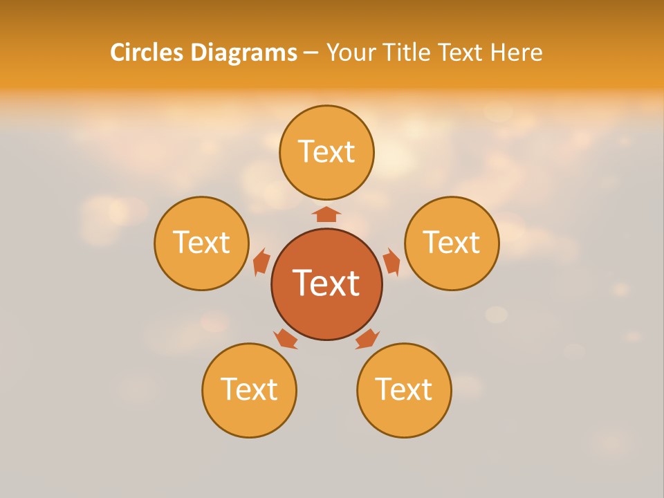 Gold Merry Brown PowerPoint Template