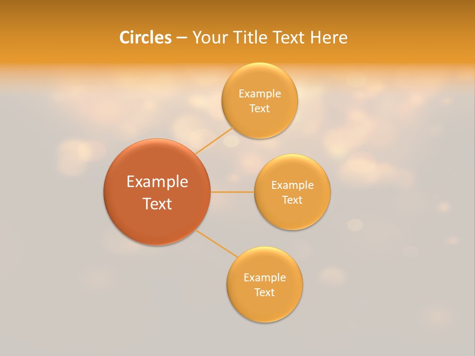 Gold Merry Brown PowerPoint Template