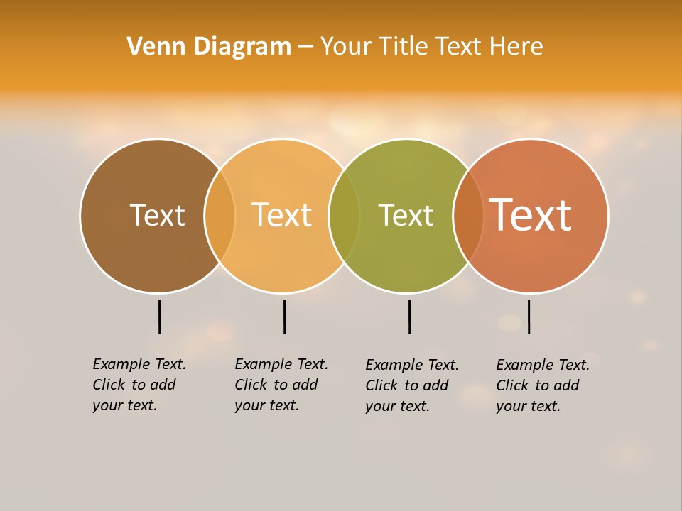 Gold Merry Brown PowerPoint Template