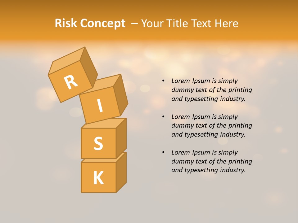 Gold Merry Brown PowerPoint Template