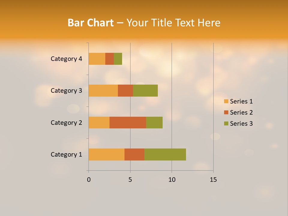 Gold Merry Brown PowerPoint Template