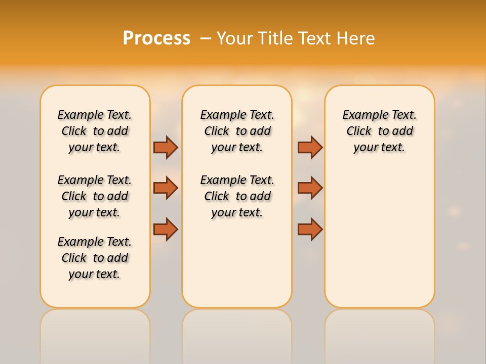 Gold Merry Brown PowerPoint Template