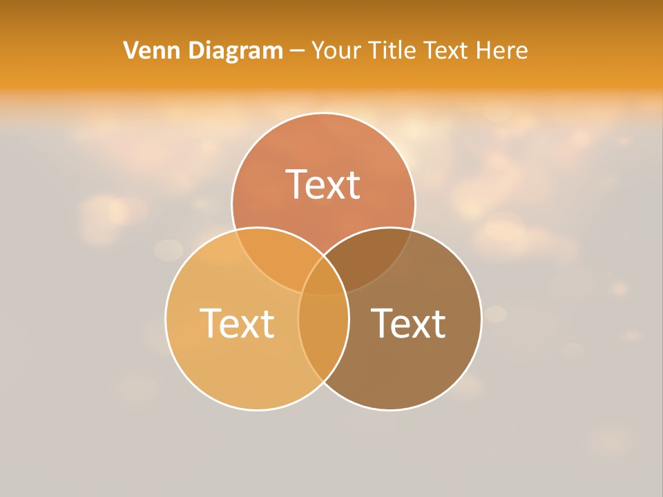 Gold Merry Brown PowerPoint Template