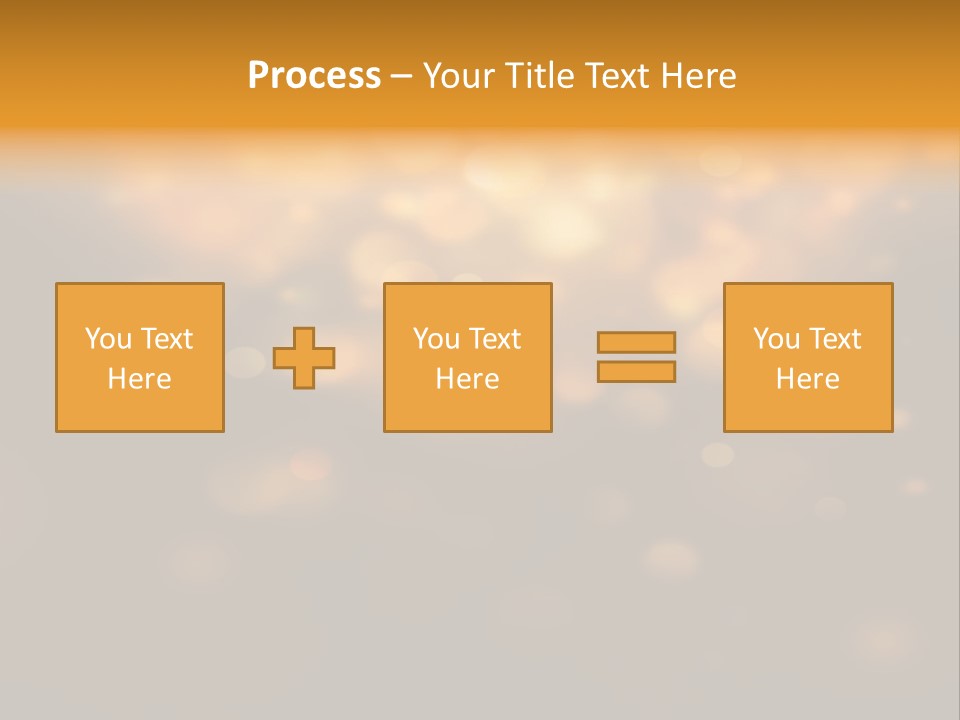 Gold Merry Brown PowerPoint Template