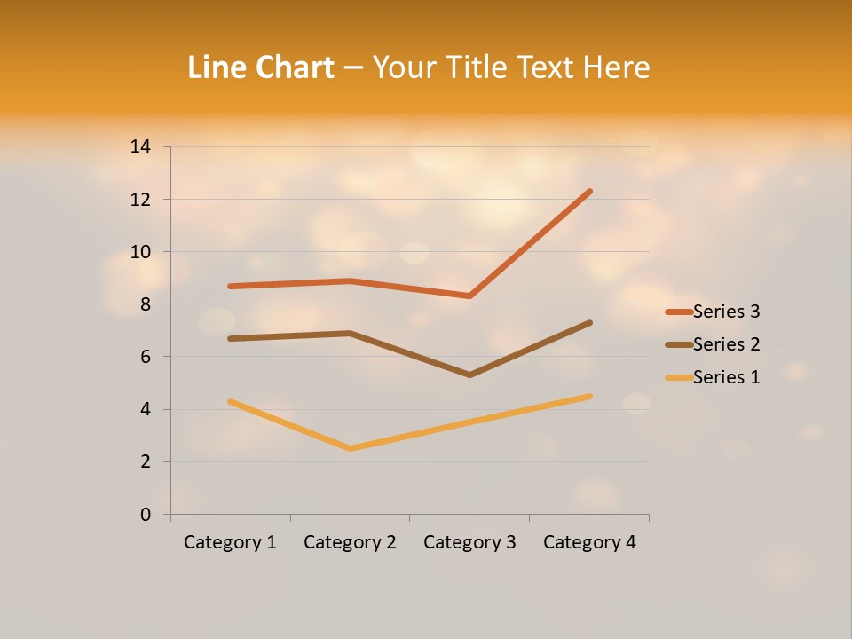 Gold Merry Brown PowerPoint Template