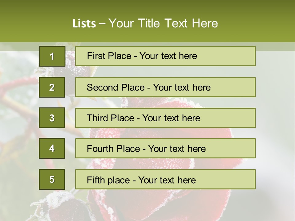 Nature Beauty Covered PowerPoint Template