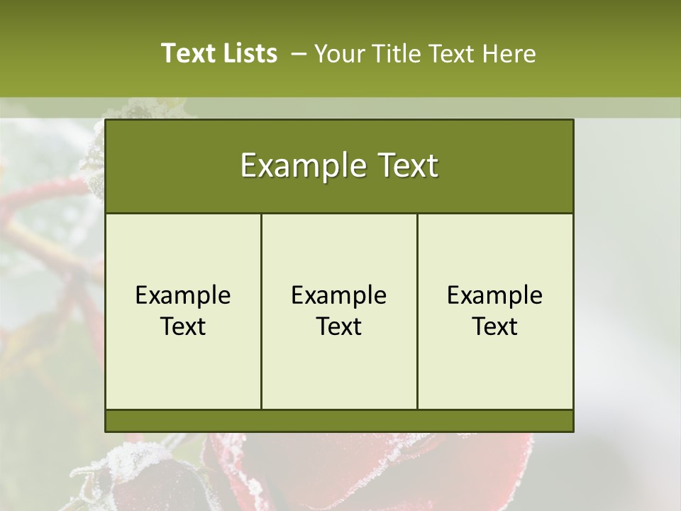 Nature Beauty Covered PowerPoint Template
