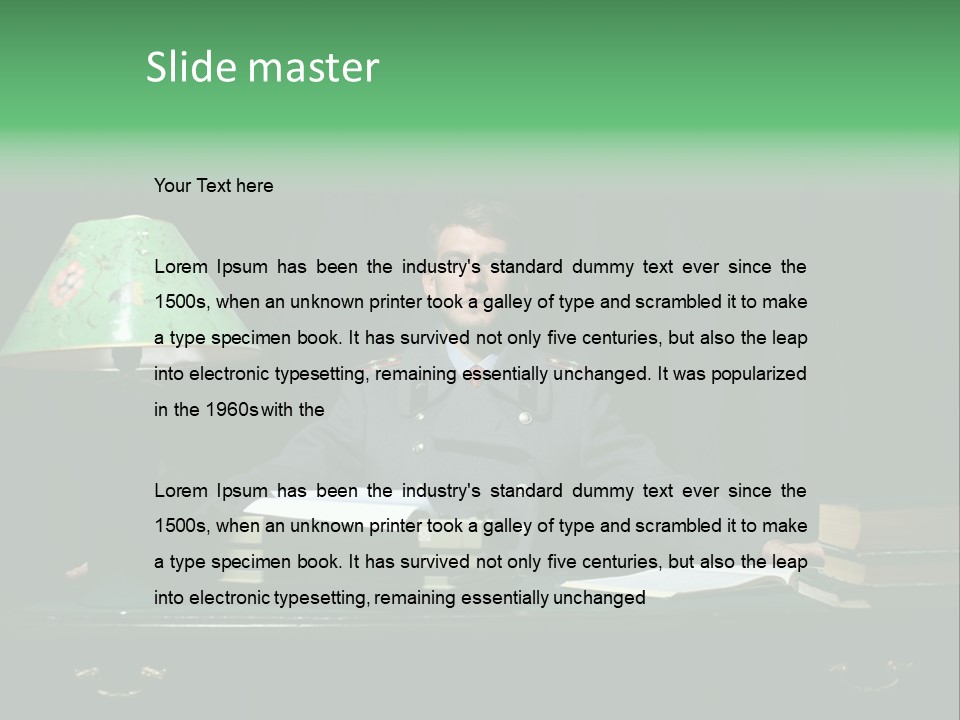 Uniform One Dark PowerPoint Template