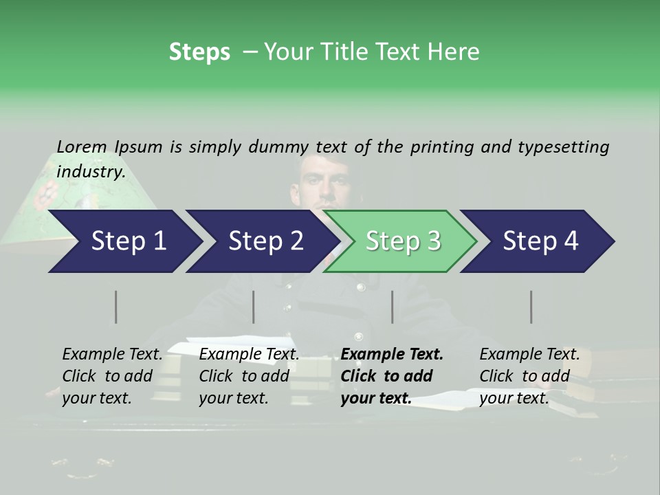 Uniform One Dark PowerPoint Template