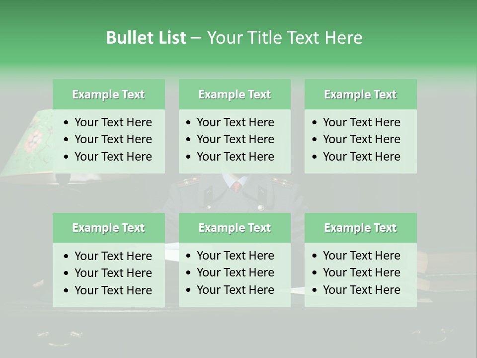 Uniform One Dark PowerPoint Template