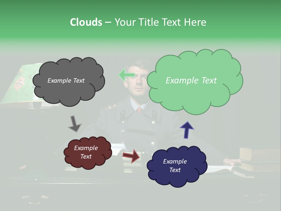 Uniform One Dark PowerPoint Template