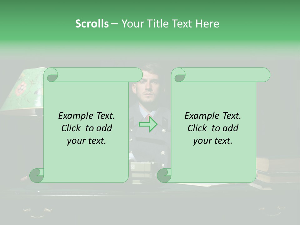 Uniform One Dark PowerPoint Template