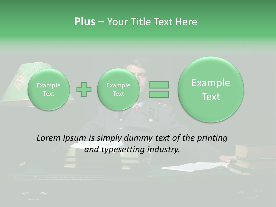Uniform One Dark PowerPoint Template