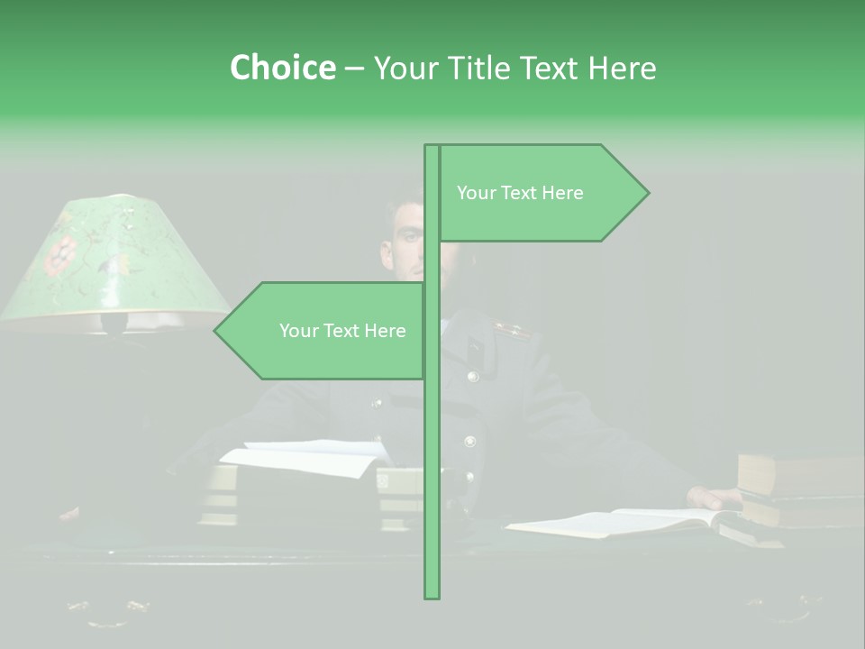 Uniform One Dark PowerPoint Template