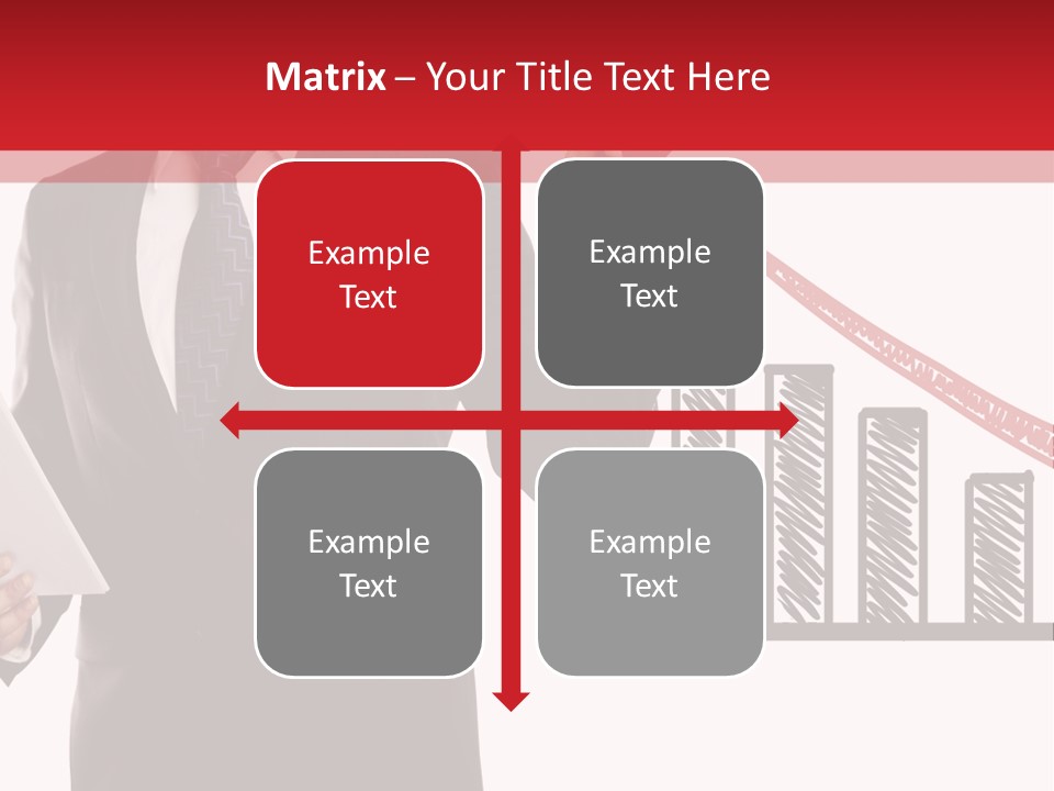 Progress Symbol Marketing PowerPoint Template