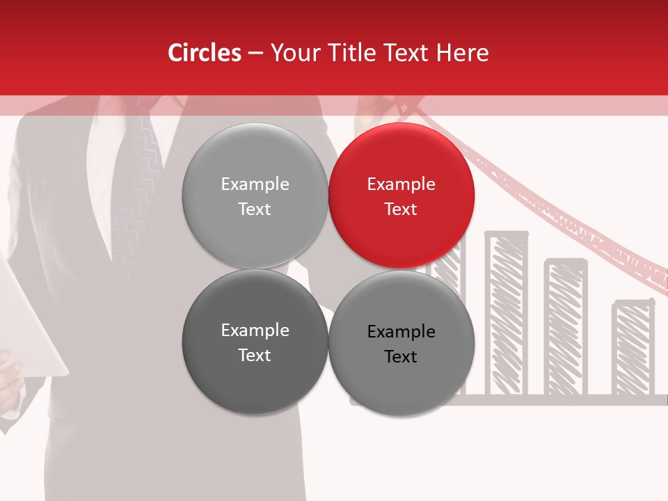 Progress Symbol Marketing PowerPoint Template