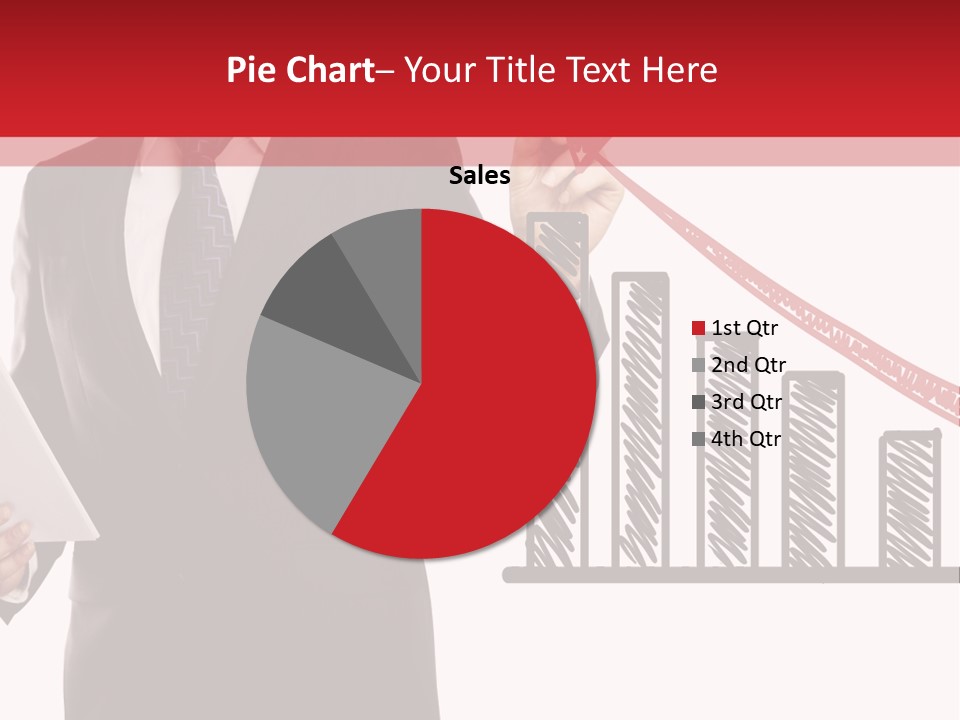 Progress Symbol Marketing PowerPoint Template