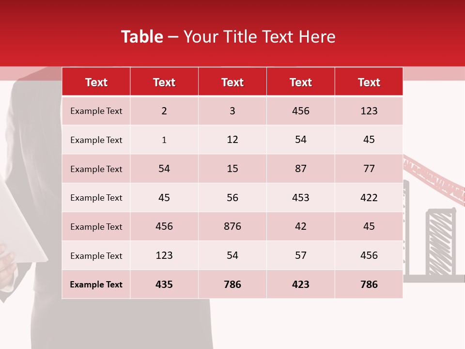 Progress Symbol Marketing PowerPoint Template