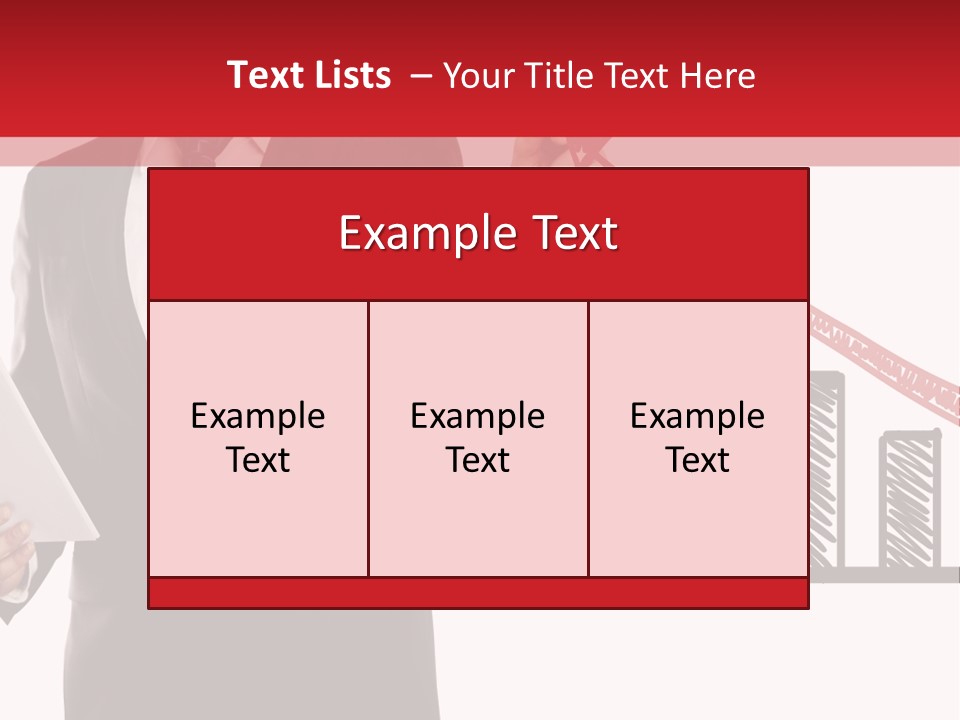 Progress Symbol Marketing PowerPoint Template
