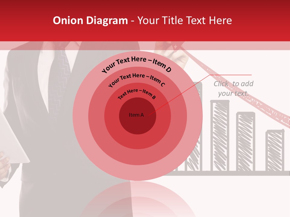 Progress Symbol Marketing PowerPoint Template