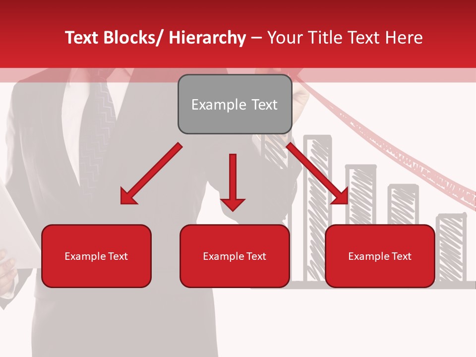 Progress Symbol Marketing PowerPoint Template