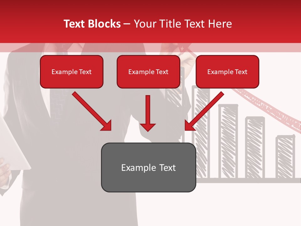 Progress Symbol Marketing PowerPoint Template