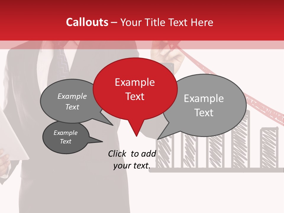 Progress Symbol Marketing PowerPoint Template