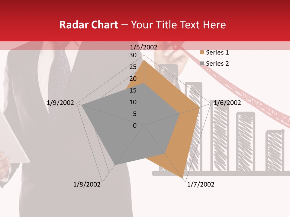 Progress Symbol Marketing PowerPoint Template