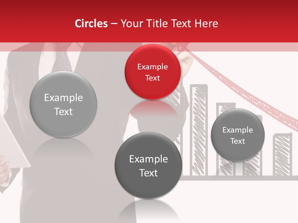 Progress Symbol Marketing PowerPoint Template