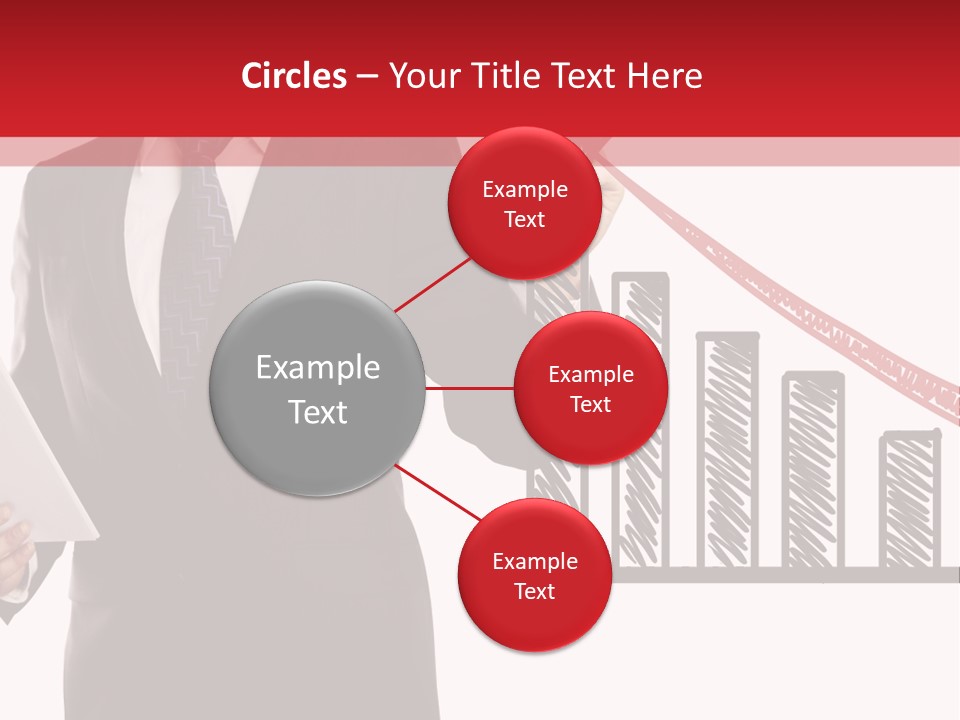 Progress Symbol Marketing PowerPoint Template