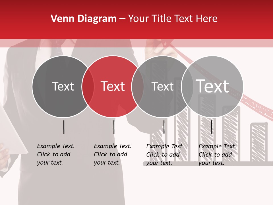 Progress Symbol Marketing PowerPoint Template