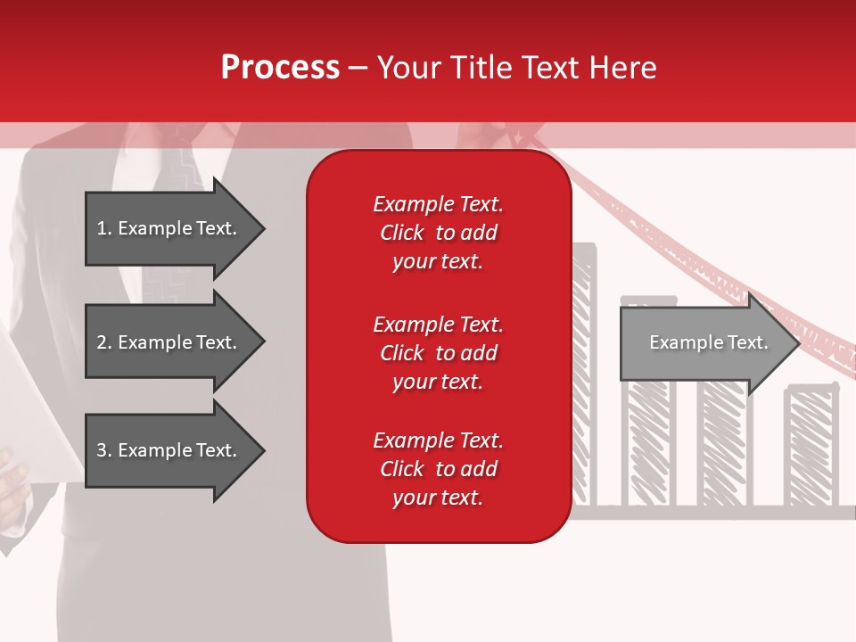 Progress Symbol Marketing PowerPoint Template