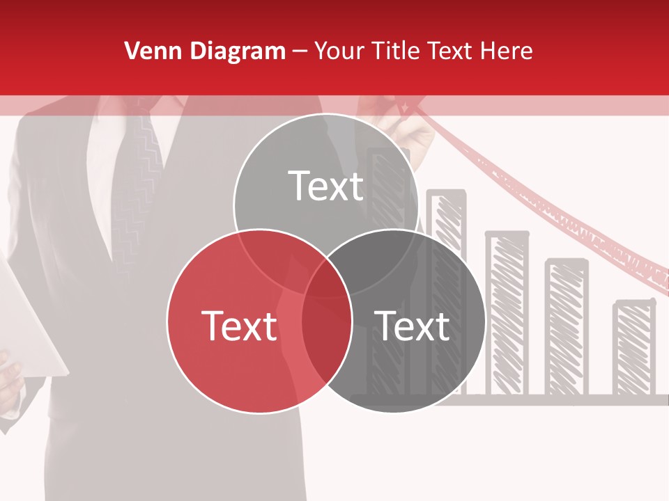 Progress Symbol Marketing PowerPoint Template