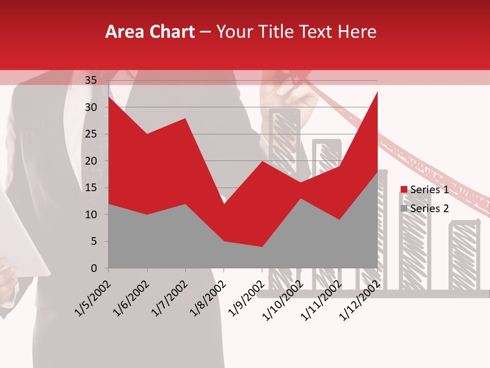 Progress Symbol Marketing PowerPoint Template