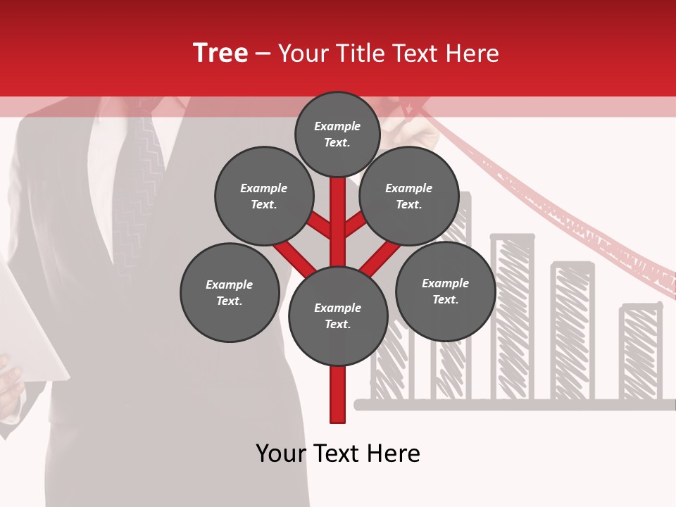 Progress Symbol Marketing PowerPoint Template
