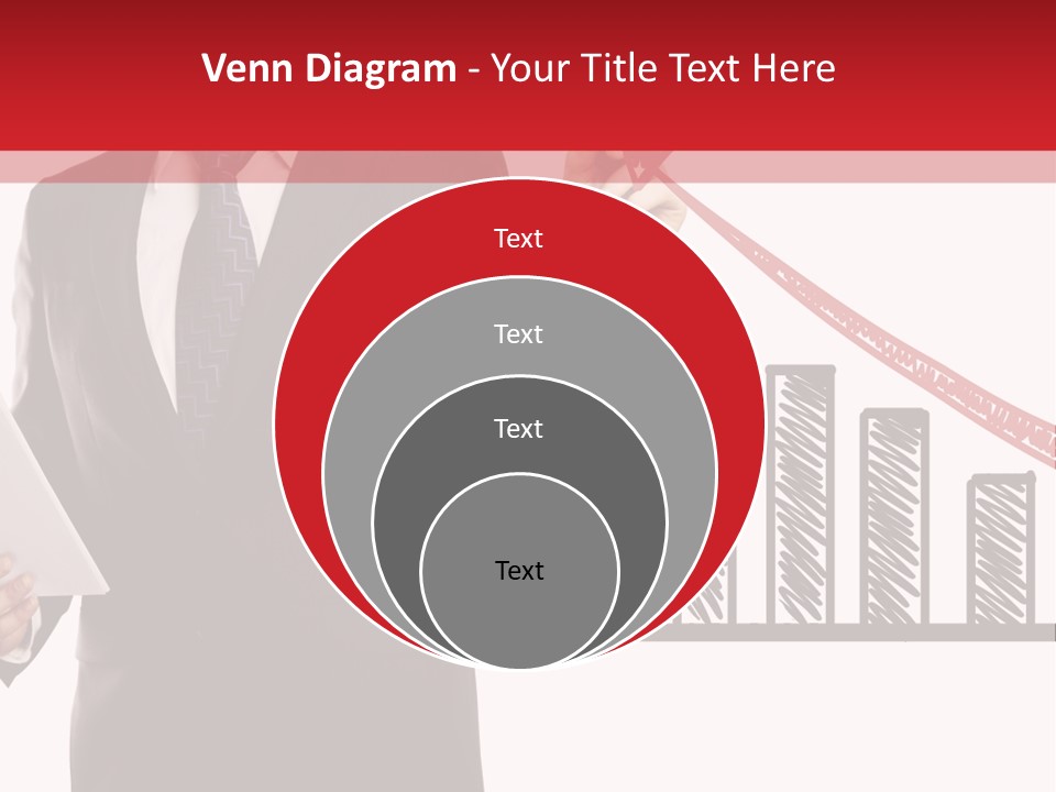 Progress Symbol Marketing PowerPoint Template