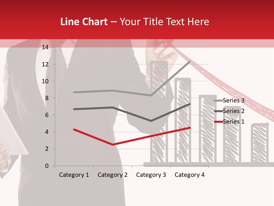 Progress Symbol Marketing PowerPoint Template