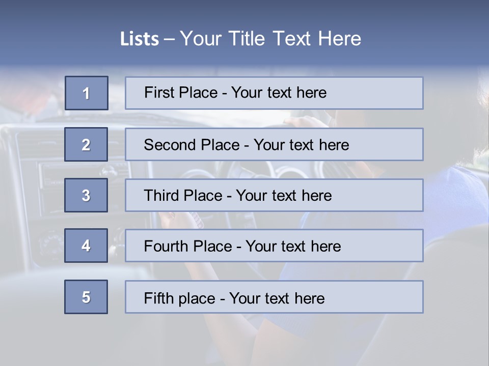 Traffic Violation Accident PowerPoint Template