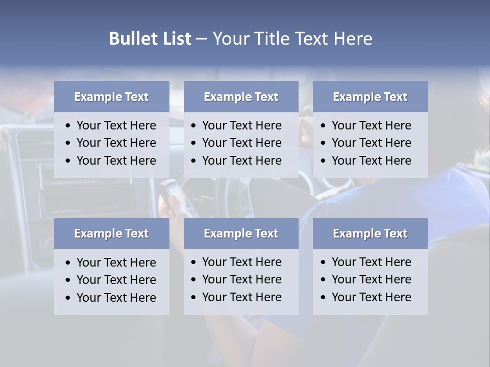 Traffic Violation Accident PowerPoint Template